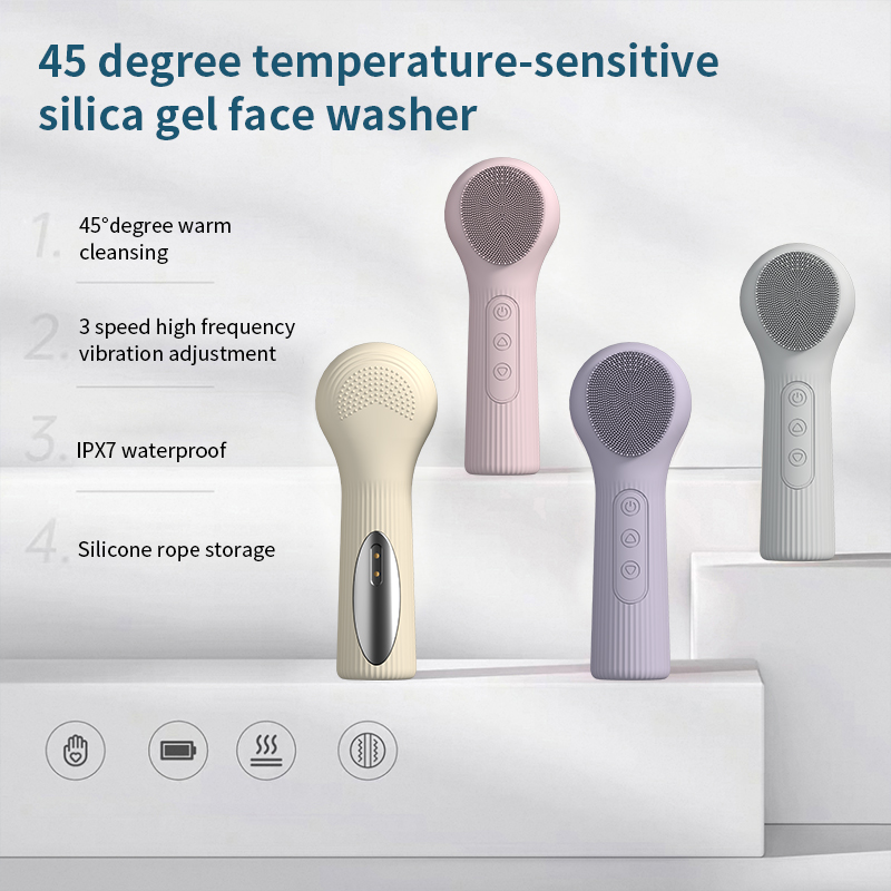 Silicone Cleansing Brush Recha - Silicone Face Scrubber Electric review and price