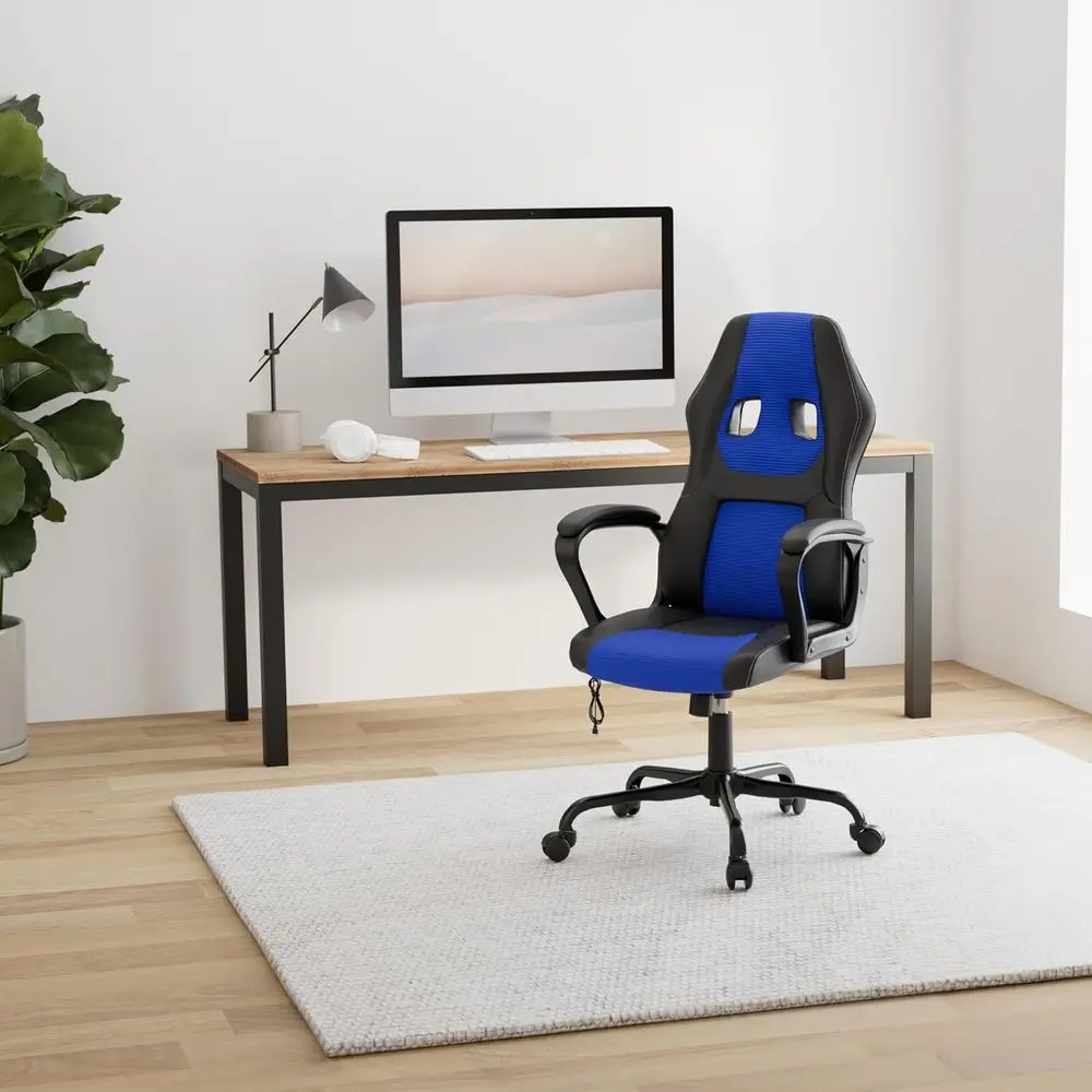 Ergonomic PU Leather Gaming Ch - Massage review and price