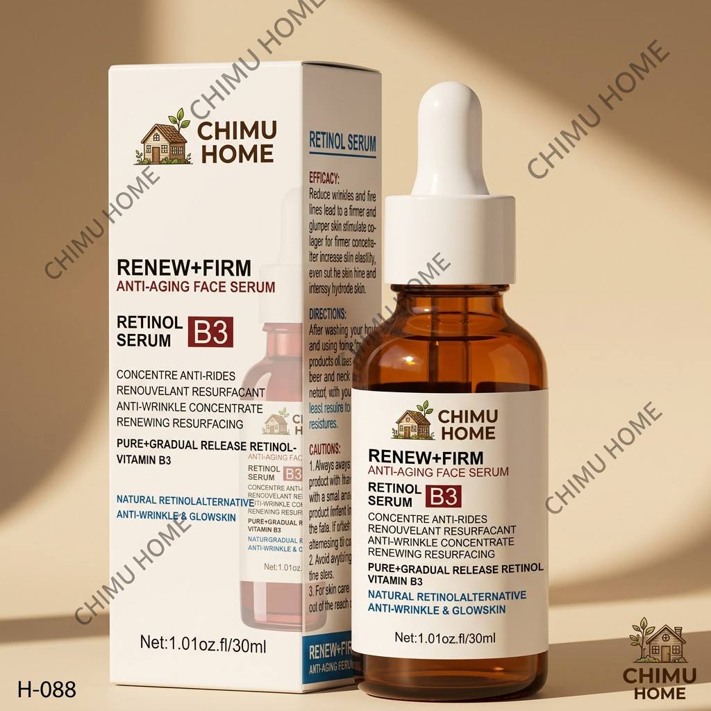 【CHIMU HOME】Retinol B3 Facial  - Hyaluronic Acid Facial Serum review and price