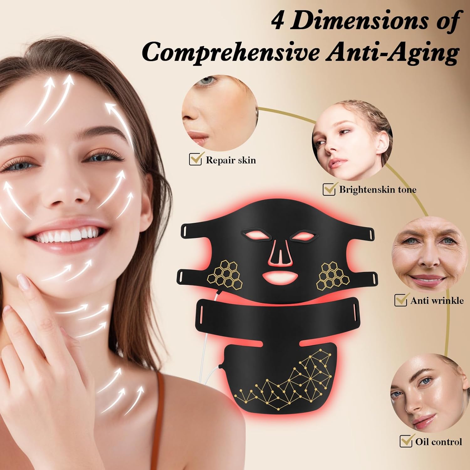 Red Light Therapy for Face and - Led Light Therapy Face Mask review and price