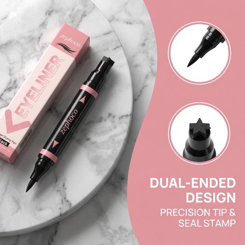 Black Brown Integrated Eyeline - Waterproof Liquid Eyeliner Pen review and price