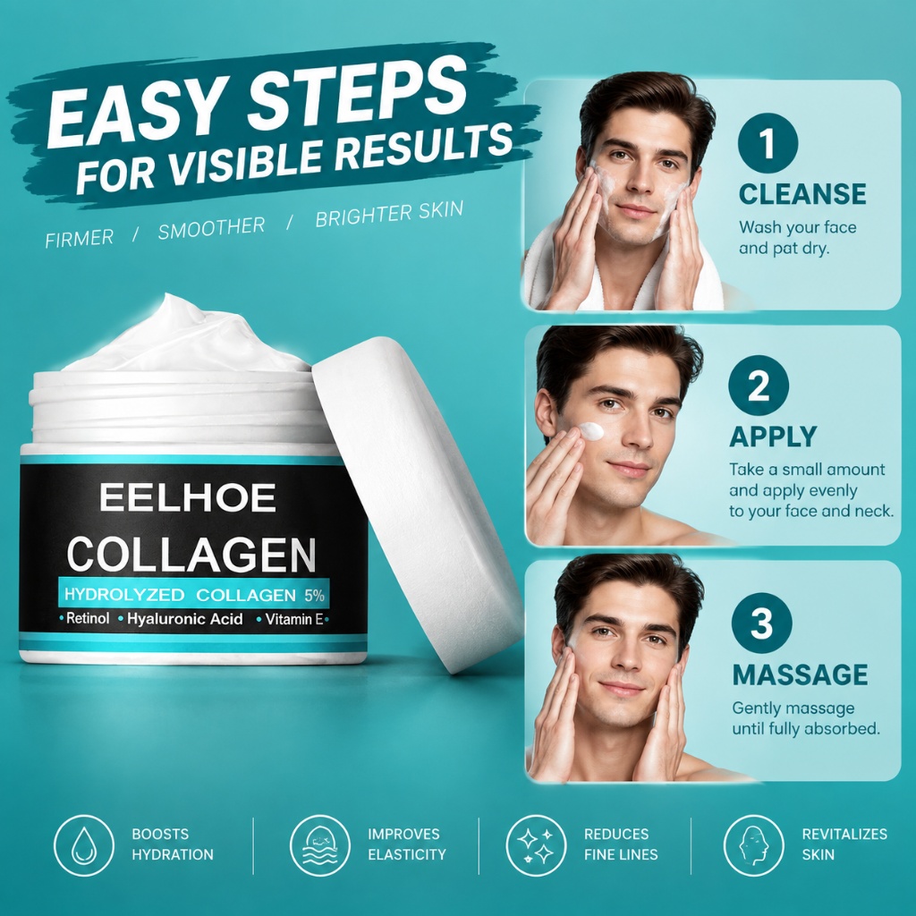 30g Male Collagen Hydrating Cr - Retinol Anti Wrinkle Cream review and price