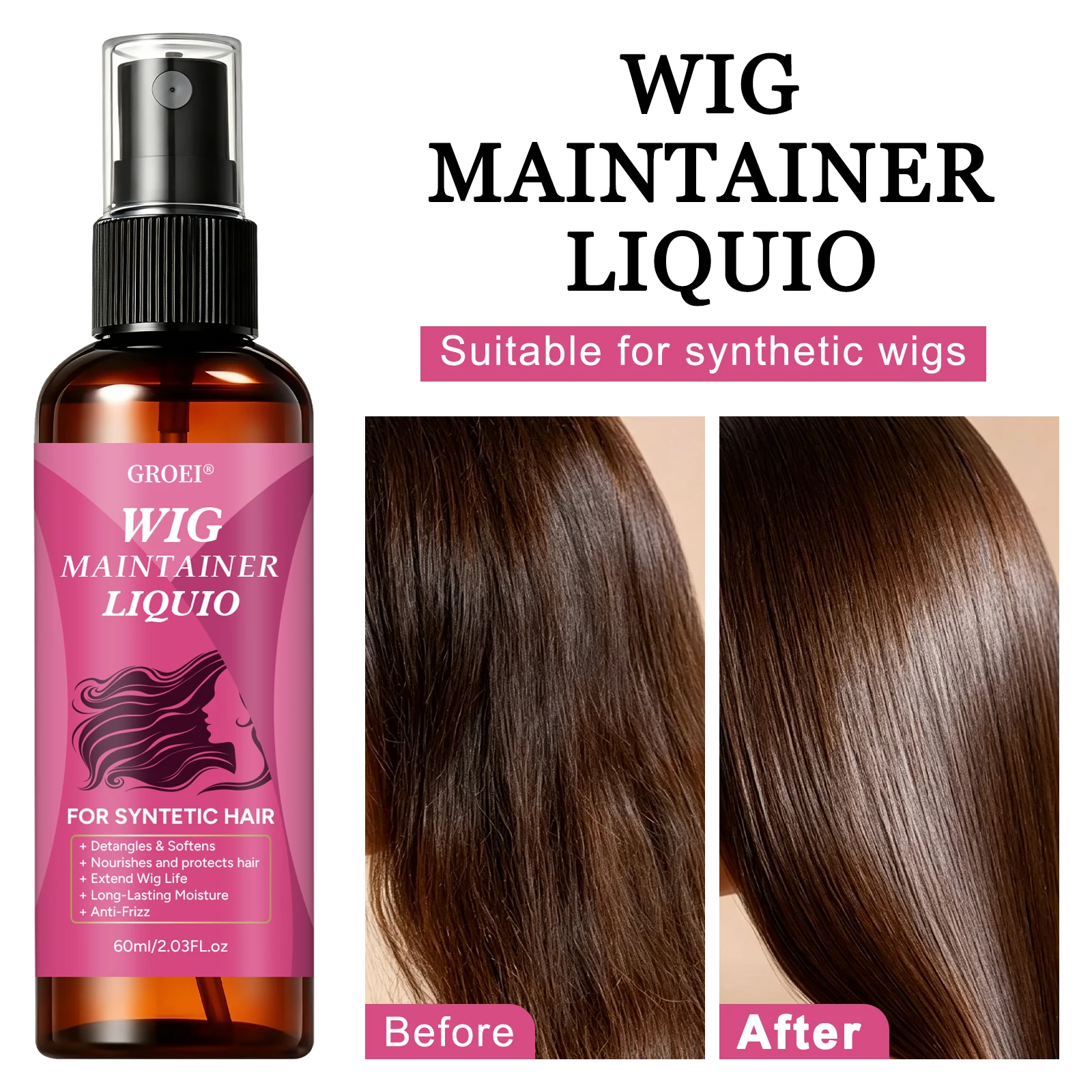 GROEI Anti‑Frizz Wig Maintaine - Hair Care review and price
