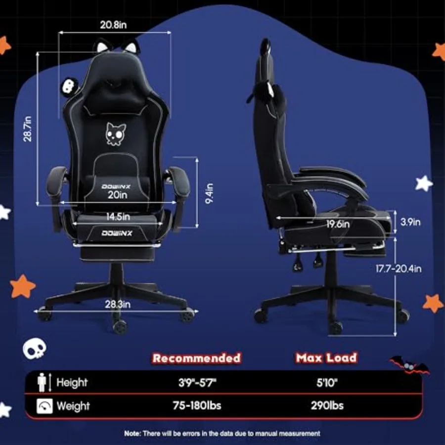 Gaming Chair for Adults with C - Massage review and price
