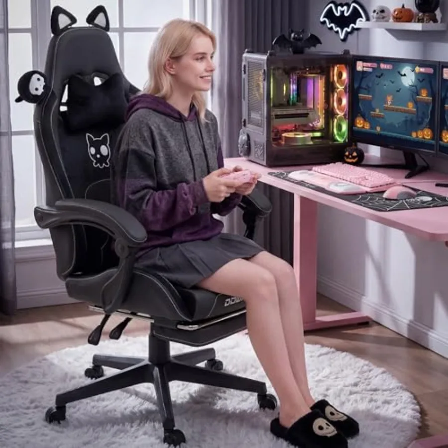 Gaming Chair for Adults with C - Massage review and price