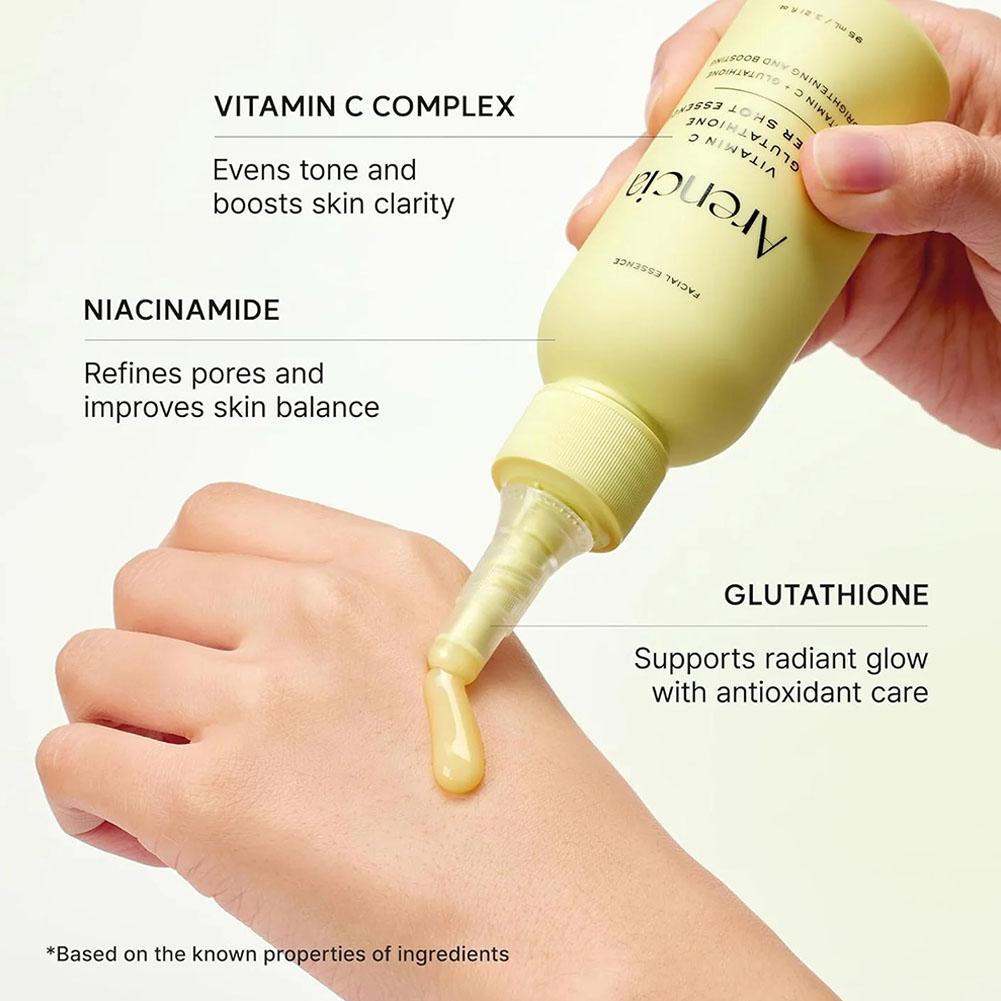 Arencia Vitamin C Glutathione  - Niacinamide Pore Shrinking Essence review and price