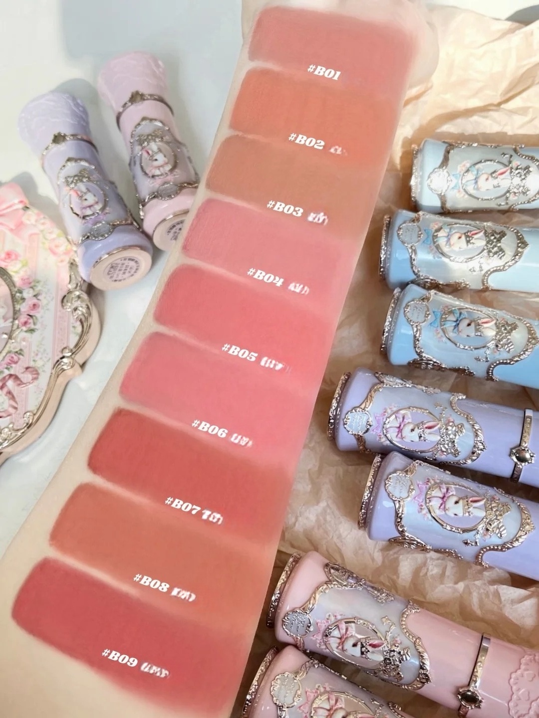 Flower Knows Makeup Bunny Gard - Matte Velvet Lip Tint Long Lasting review and price