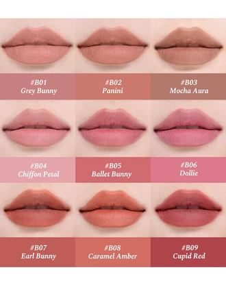 Flower Knows Makeup Bunny Gard - Matte Velvet Lip Tint Long Lasting review and price