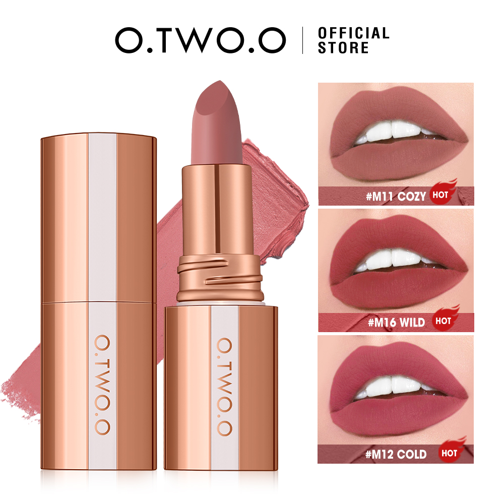 O.TWO.O Matte Lipstick Long La - Matte Velvet Lip Tint Long Lasting review and price