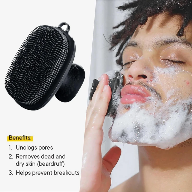 Silicone Face Scrubber for Men - Silicone Face Scrubber Electric review and price