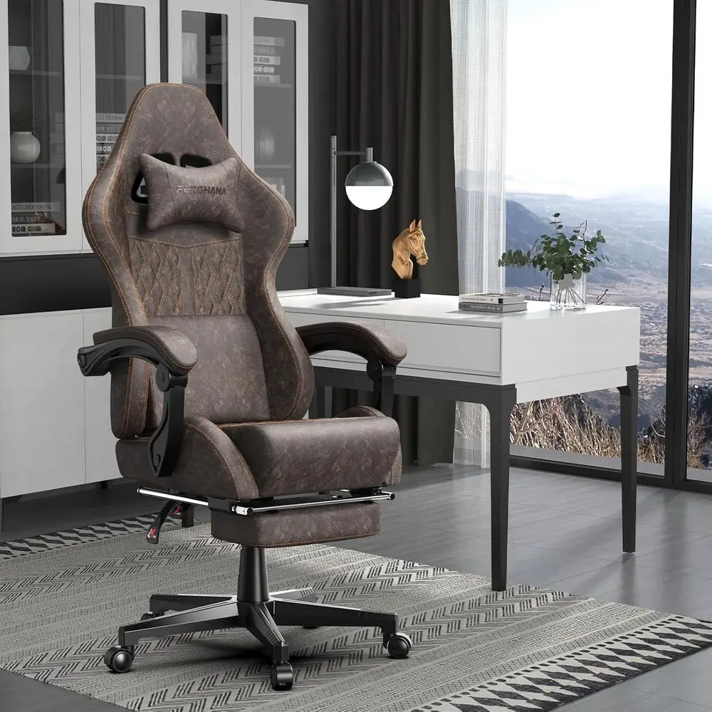 Ergonomic High-Back Gaming Cha - Massage review and price