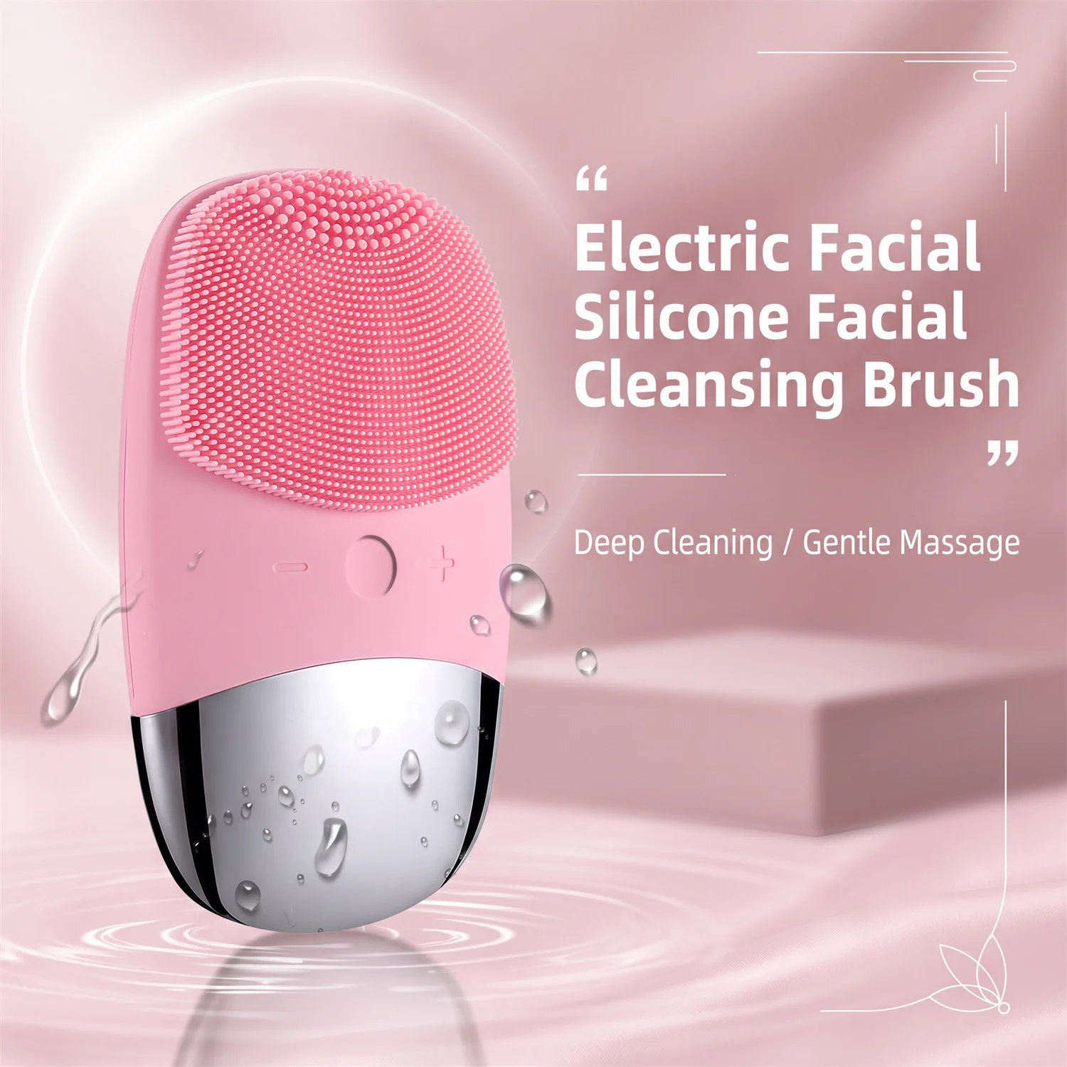 Facial Electric Silicone Clean - Silicone Face Scrubber Electric review and price