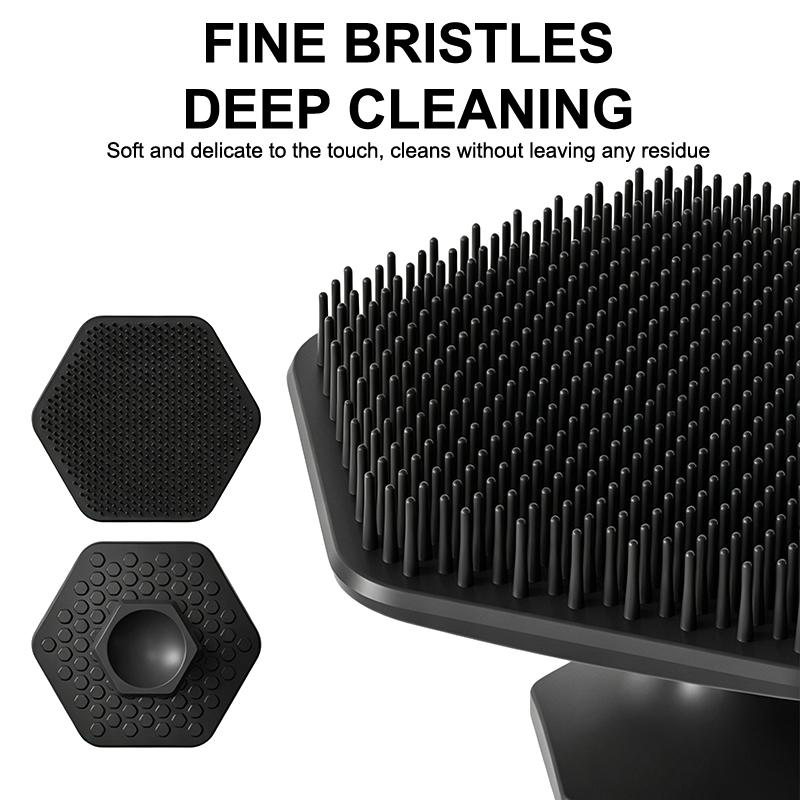 Facial Cleaning Brush Scrubber - Silicone Face Scrubber Electric review and price