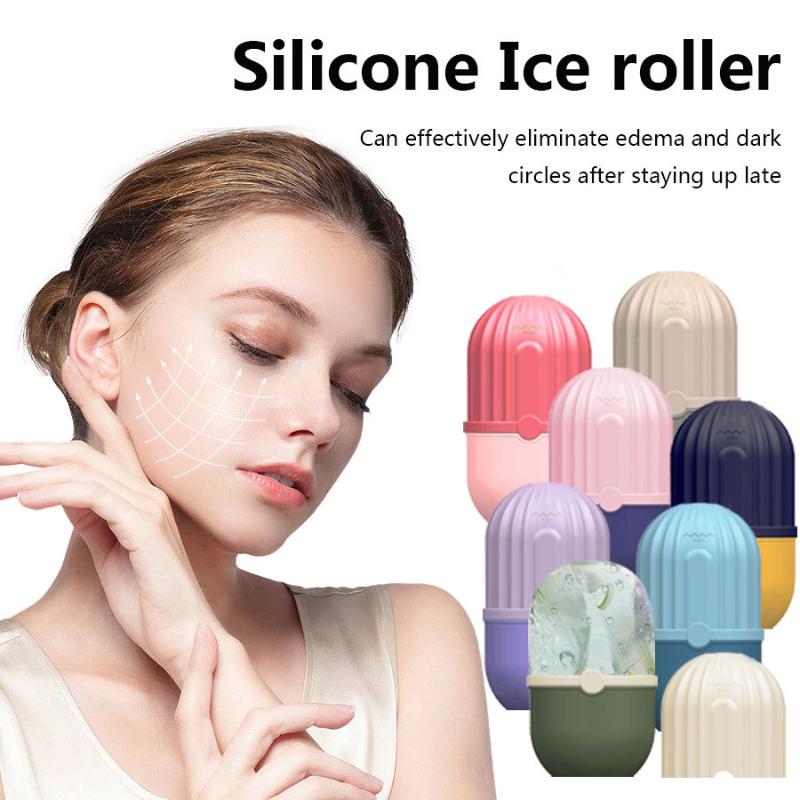 Silicone Ice Cube Face Roller  - Face Ice Roller Puffiness review and price